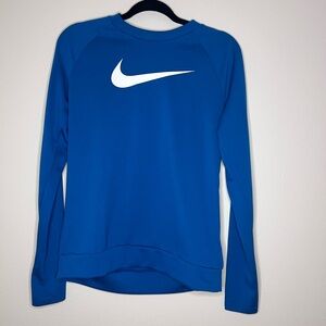 Nike Teal Blue Crewneck Top